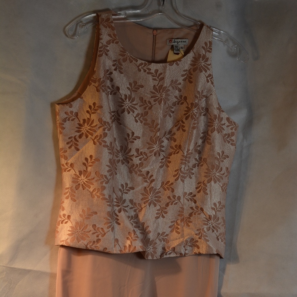 Suzanne SZ 8 Chiffon-like Long Dress